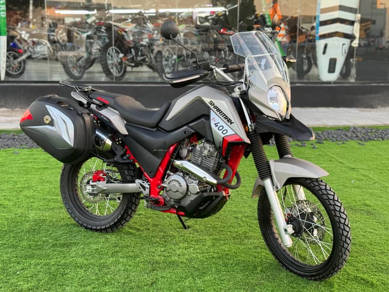 SHARMAX GL 400 WITH WARRANTY (touring bike, دراجة تجوال) 1