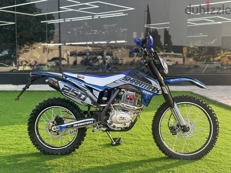 SHARMAX Power Max 250 (enduro, dirt bike اندورو، دراجات الطرق الوعرة) 1