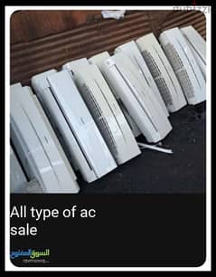 all type of ac sale