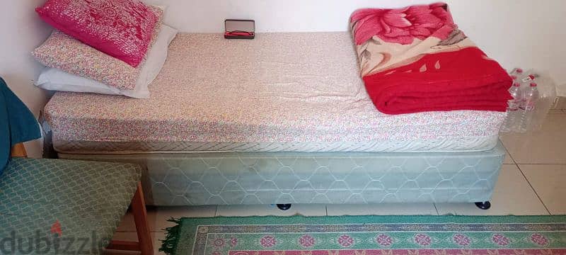 bed with single mattresses 1