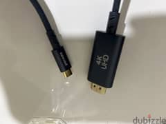 سلك HDMI and type C 4K