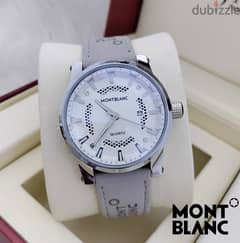 Mont blanc leather watches