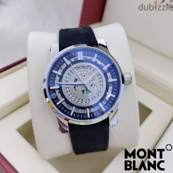 Mont blanc leather watches 7