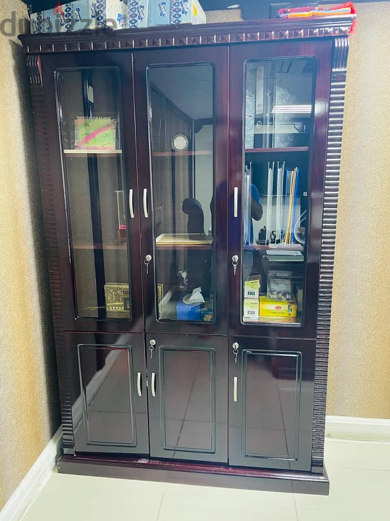 Office Table, Cupboard & Suitable 8