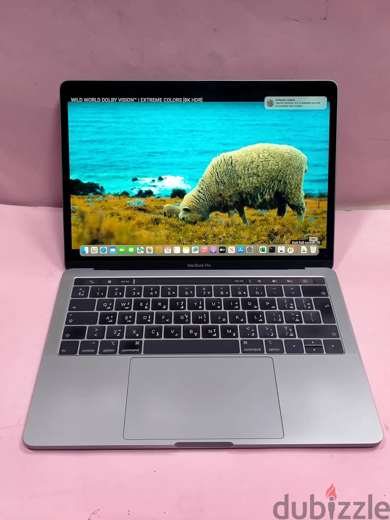 MacBOOK PRO-2019 CORE I5 8GB RAM 128GB SSD 13 INCH TOUCH BAR---*-* 1