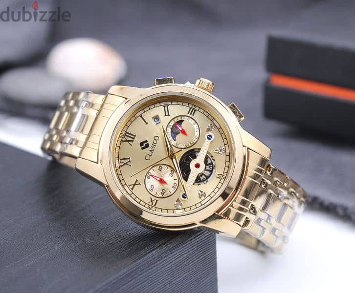 LATEST BRANDED CLASICO CHORNO WORKING MEN'S WATCH 12