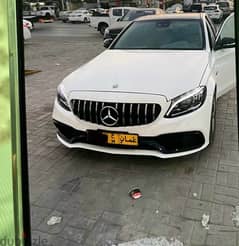 Mercedes-Benz C-Class 2017 converted to 2019