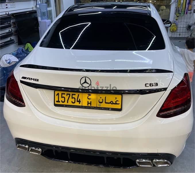 Mercedes-Benz C-Class 2017 converted to 2019 1