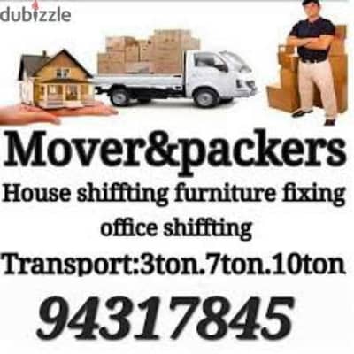 Muscat Mover carpenter house shiffting TV curtains furniture fixing