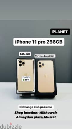 iphone 11 pro 256GB battery 90% with box amazing condition best price