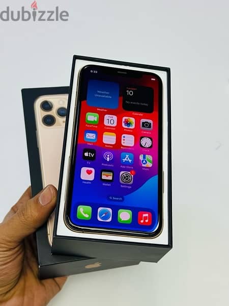 iphone 11 pro 256GB battery 90% with box amazing condition best price 5