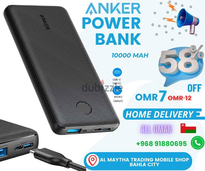 Anker power bank 10000 mah 0