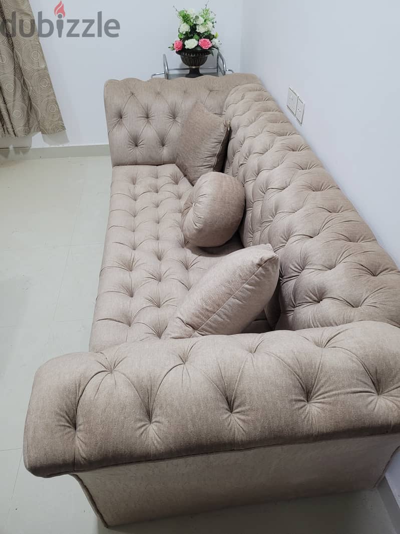 3 seater sofa with cushions 1