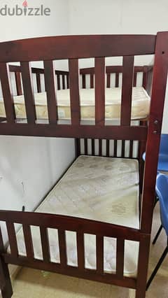 Children Double cot with Matress and Chairs available 0