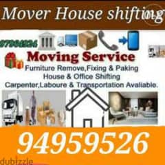 Muscat mover packer  carpenter house villa shifting