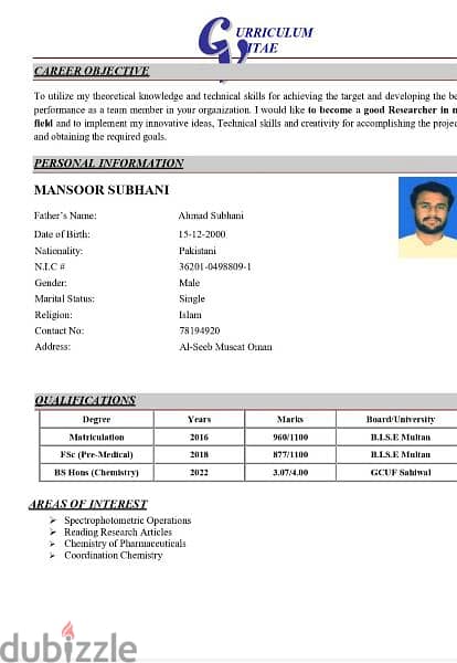 bachelor's in chemistry 0