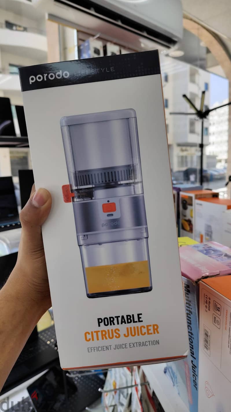 Porodo Portable Citrus Juicer - Brand New 0