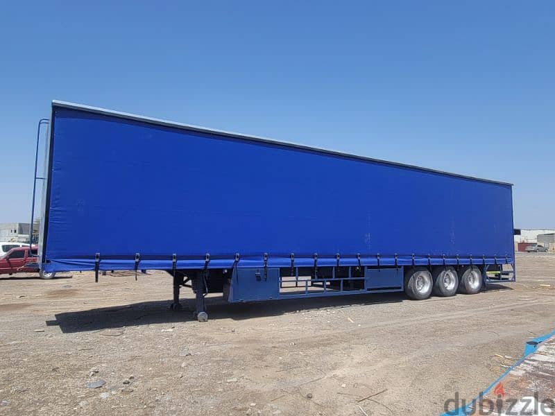 curtain trailer available in oman 0