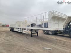 flat trailer 12 meter 13.5m 15.5m 18m 0