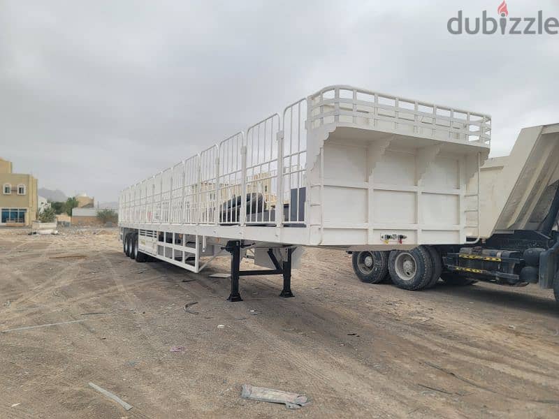 flat trailer 12 meter 13.5m 15.5m 18m 1