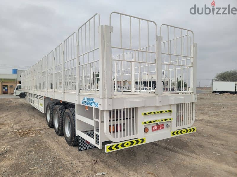 flat trailer 12 meter 13.5m 15.5m 18m 3