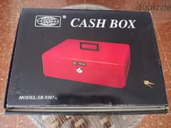 Metal Cash Box with Lock 0