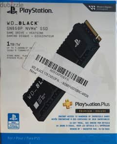 PS5 SSD 1TB Orginal New زيادة قدرة الذاكرة