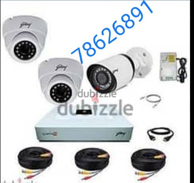 We do all type of CCTV Camera 
Hikvision HD Turbo 
Ip camera 3