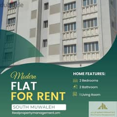 A Modern 2 BHK in south muwaleh Built in wardrobes