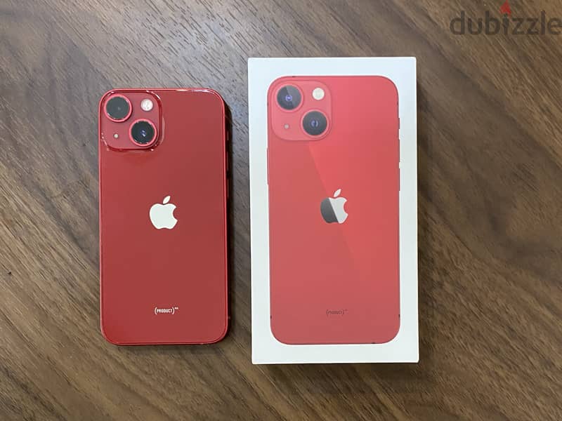 APPLE iPhone 13mini ( 128GB Red ) Excellent Condition 5