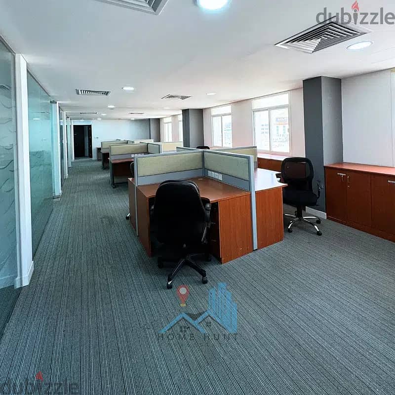 WATTAYAH RUWI | 167 METERS FURNISHED OFFICE ON SULTAN QABOOS STREET 1