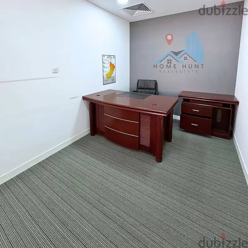 WATTAYAH RUWI | 167 METERS FURNISHED OFFICE ON SULTAN QABOOS STREET 3