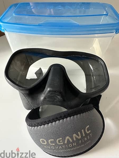 Oceanic Diving mask - Fins - kettle bell - jumping rope 1