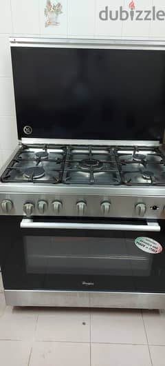 Special Offer- Made in Italy 5 burner cooking range @ 59(1 year used)