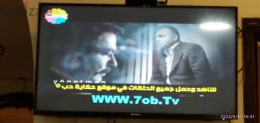 تلفزيون 43بوصة نضيف جدا