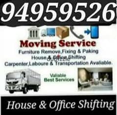 Muscat mover packer  carpenter house villa shifting