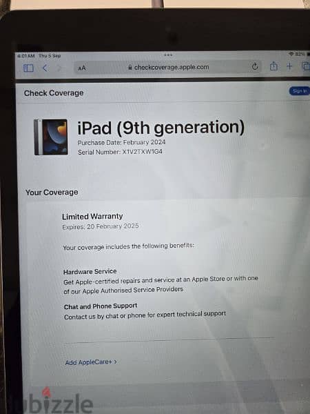 iPad 9 64gb almost new condition 7