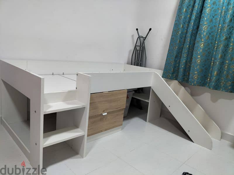 kids single bed with drawer 2