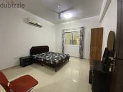 Fully Furnished single room with attached bathroom in Al Ghubra