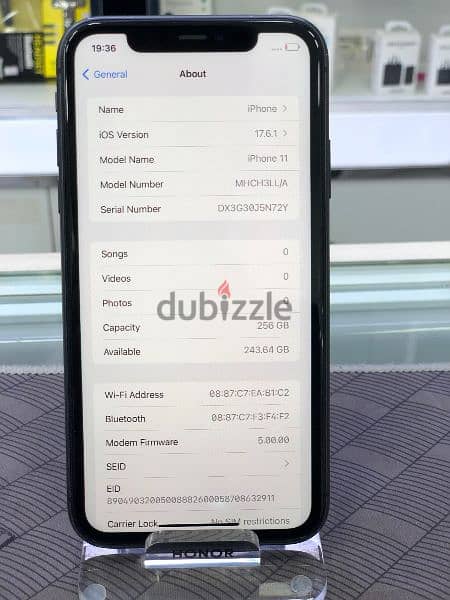 iPhone 11 Available 256 GB 4