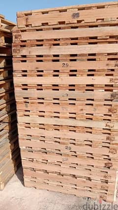 we have all types plastic and wooden pallets and boxes sale