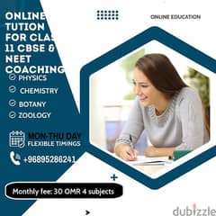 Online tutor for girls only of class 11th cbse