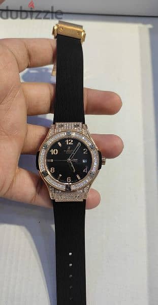 LATEST BRANDED HUBLOT WOMAN'S FIRST COPY WATCH 0