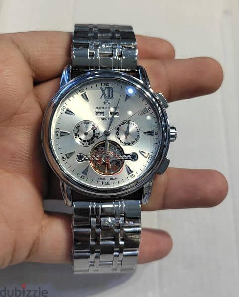 LATEST BRANDED PATEK PHILPPE AUTOMATIC FIRST COPY MEN'S WATCH 1