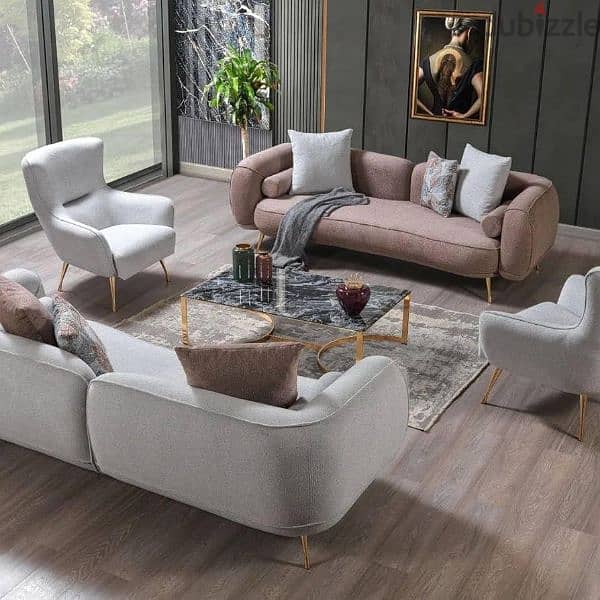 brand new model sofa set making 2