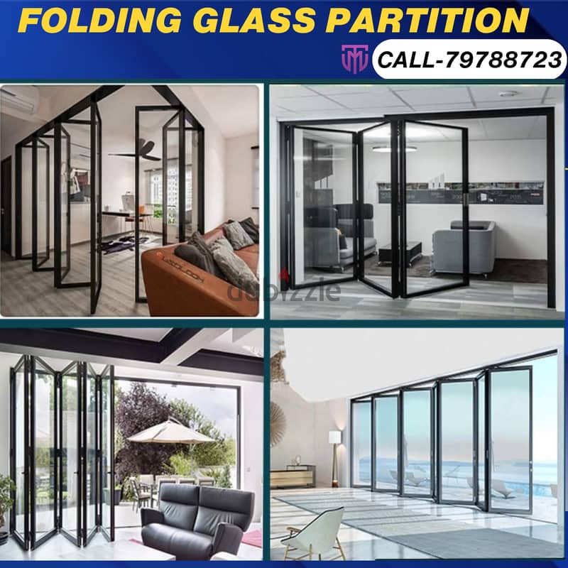 ⏩all kinds of glass Fixing,Repair,Partition,Structural Glazing work 2