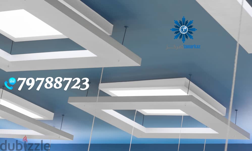 ⏩ We do all types of interior-fitout, gypsum partition & ceiling work 2