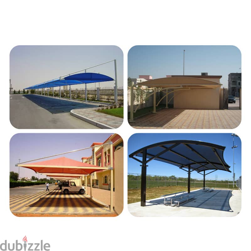 All Kinds Of Shade Work Car Parking Shades, BUS PARKING SHADE, Fencing 2