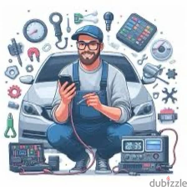 فحص كمبيوتر السيارات برمجة وتشخيص اعطال جميع المركبات car diagnostics 1