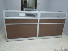 Portable Office partition with table  for sale